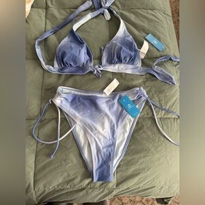 Cupshe High Waisted Bikini🩵